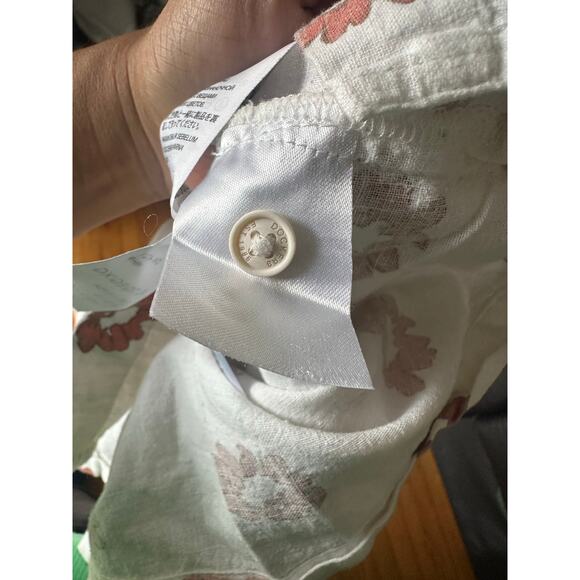 Dockers Women’s Classic Cotton-Linen Camp Collar Short Sleeve Shirt | Size XL - Picture 3 of 10